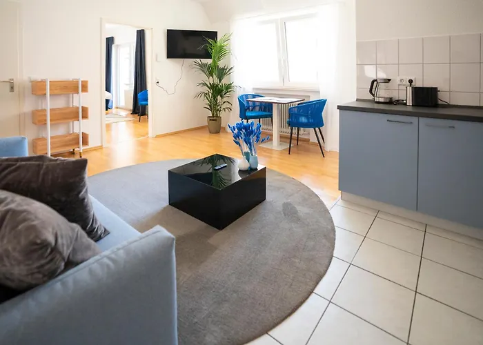 Appartement Blauwal - W14, Zentral In Bahnhofsnaehe, Balkon, Kueche *