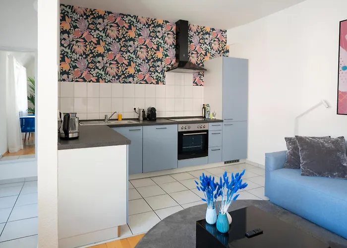 Appartement Blauwal - W14, Zentral In Bahnhofsnaehe, Balkon, Kueche *